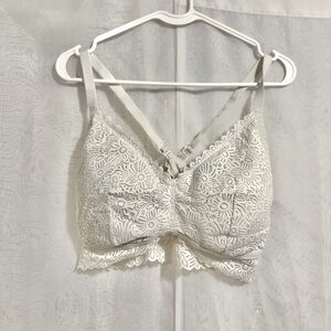Lace Bralette in Cream